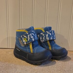 Baby Blue Winter Boots